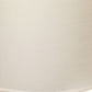 White Linen Drum Lamp Shade