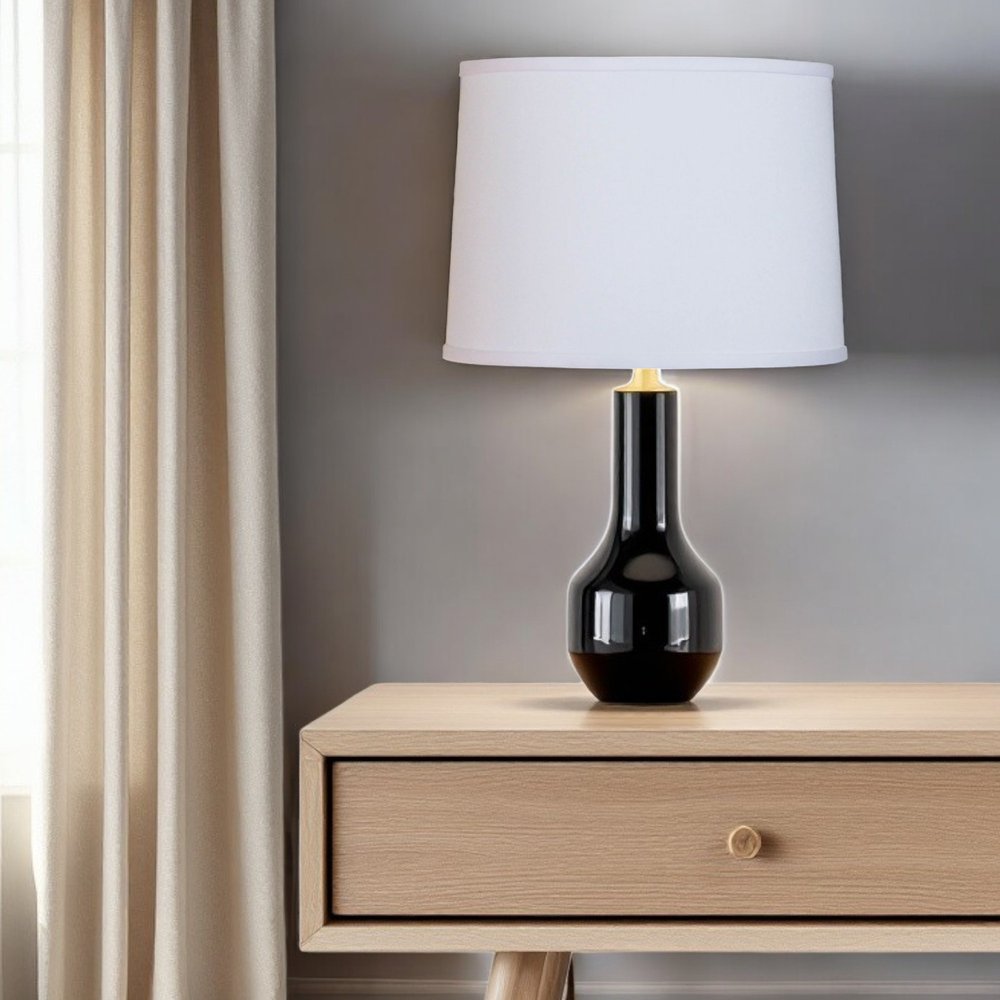 White No Slub Innsbruck Drum Lamp Shade