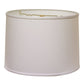 White No Slub Innsbruck Drum Lamp Shade