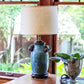 Beige Linen Drum Lamp Shade
