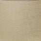 Light Yellow Linen Drum Lamp Shade