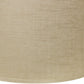 Light Yellow Linen Drum Lamp Shade
