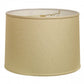 Beige Linen Drum Lamp Shade
