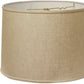 16" Dark Wheat Throwback Drum Linen Lampshade