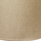 16" Dark Wheat Throwback Drum Linen Lampshade