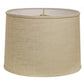 Light Yellow Linen Drum Lamp Shade