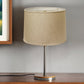 Dark Brown Linen Drum Lamp Shade