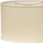 Ivory No Slub Innsbruck Oval Lamp Shade