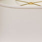 White No Slub Innsbruck Oval Lamp Shade