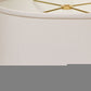 White No Slub Innsbruck Oval Lamp Shade