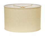 Beige Linen Oval Lamp Shade