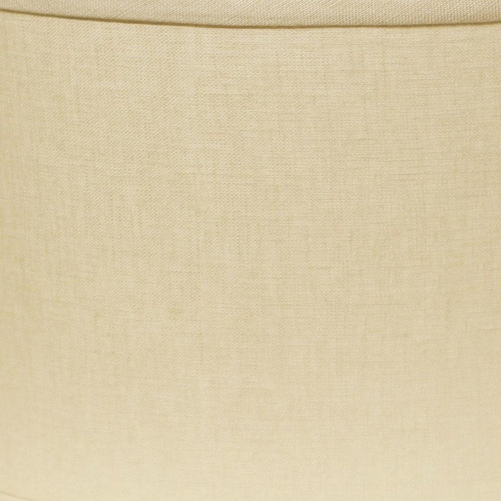 Beige Linen Oval Lamp Shade