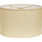 Beige Linen Oval Lamp Shade