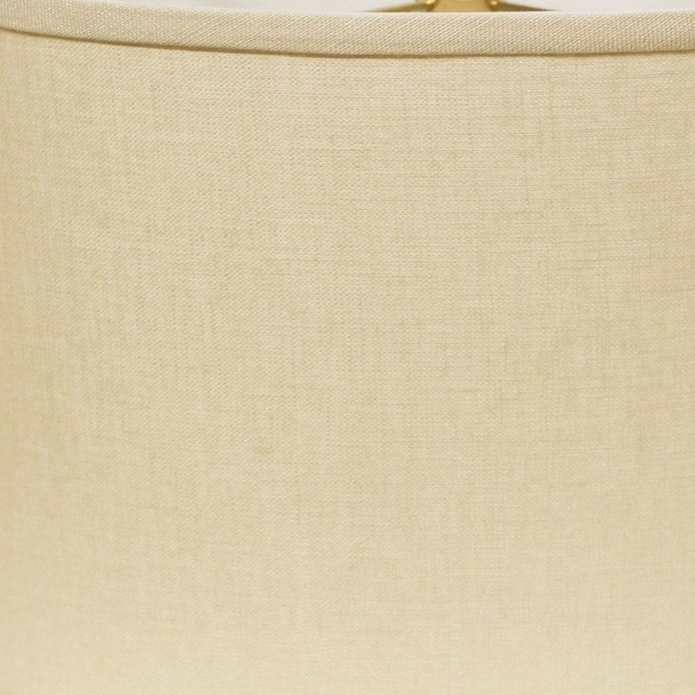 Beige Linen Oval Lamp Shade