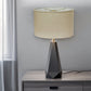Dark Brown Linen Oval Lamp Shade