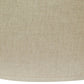 Dark Brown Linen Oval Lamp Shade