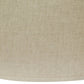 Dark Brown Linen Oval Lamp Shade
