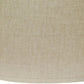 Dark Brown Linen Oval Lamp Shade