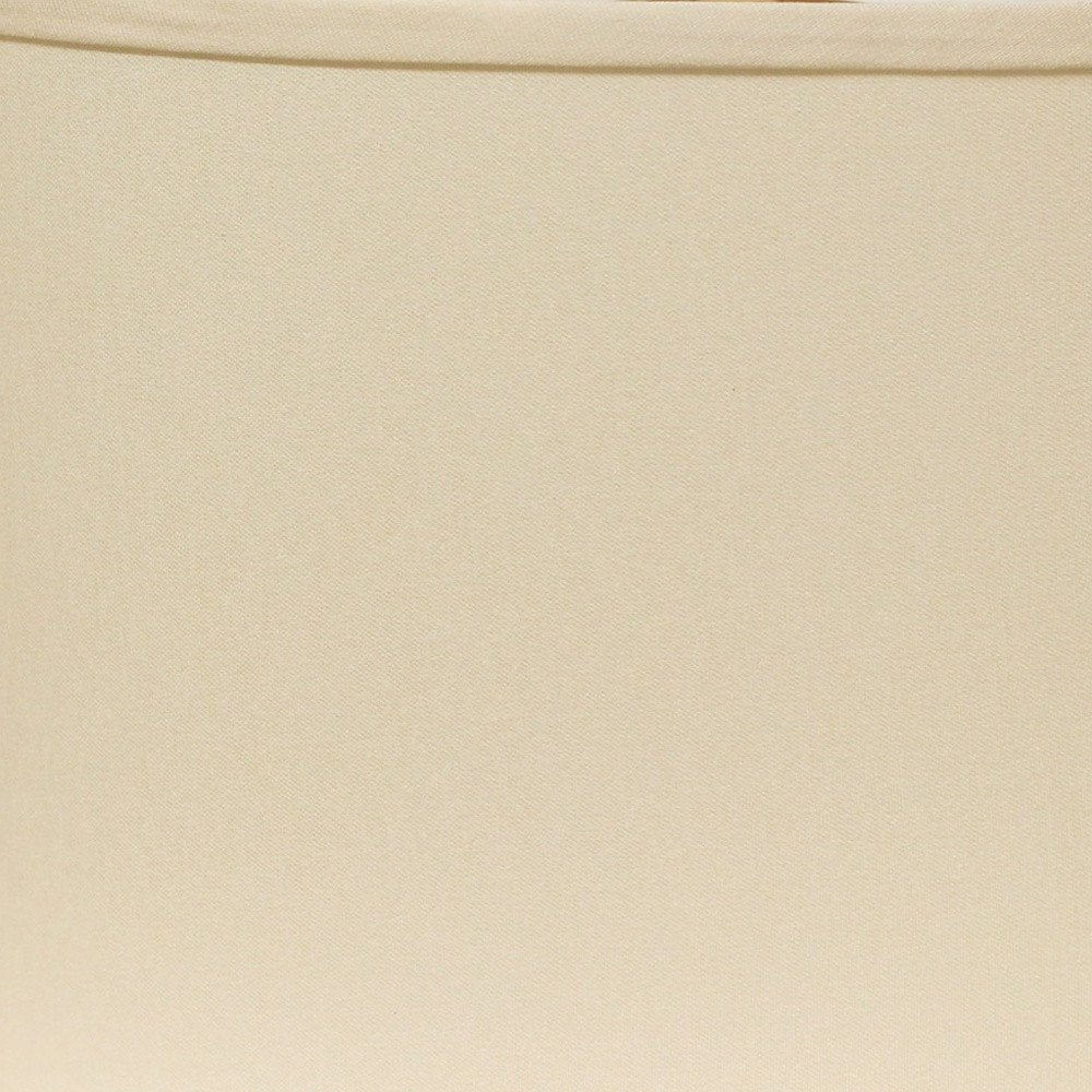 Ivory No Slub Innsbruck Oval Lamp Shade
