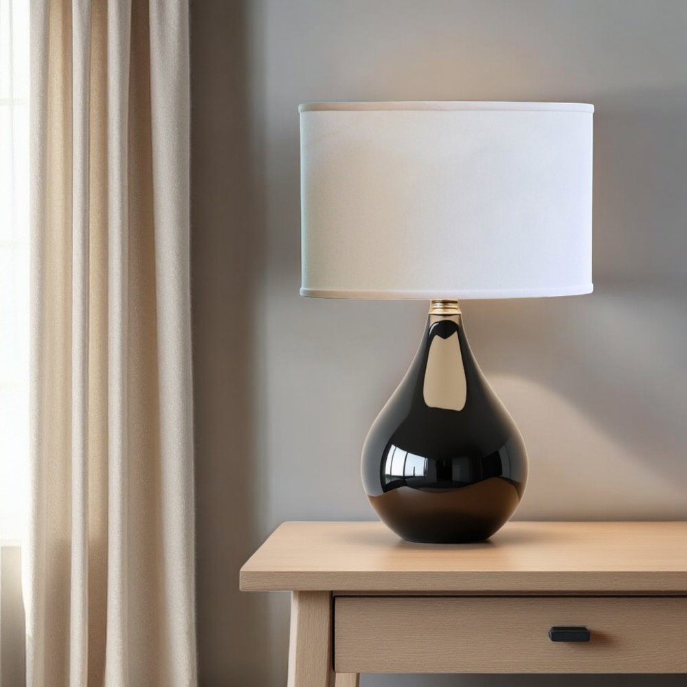 White No Slub Innsbruck Oval Lamp Shade