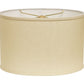Beige Linen Oval Lamp Shade