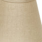 8" Dark Wheat Hardback Empire Linen Lampshade