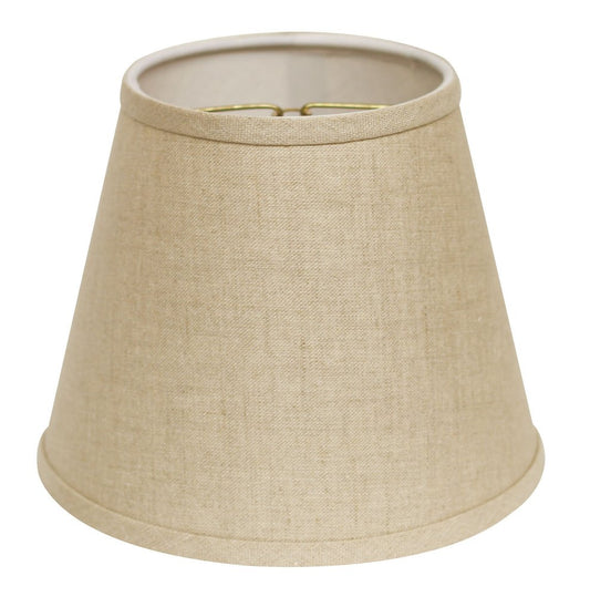 Dark Brown Linen Empire Lamp Shade