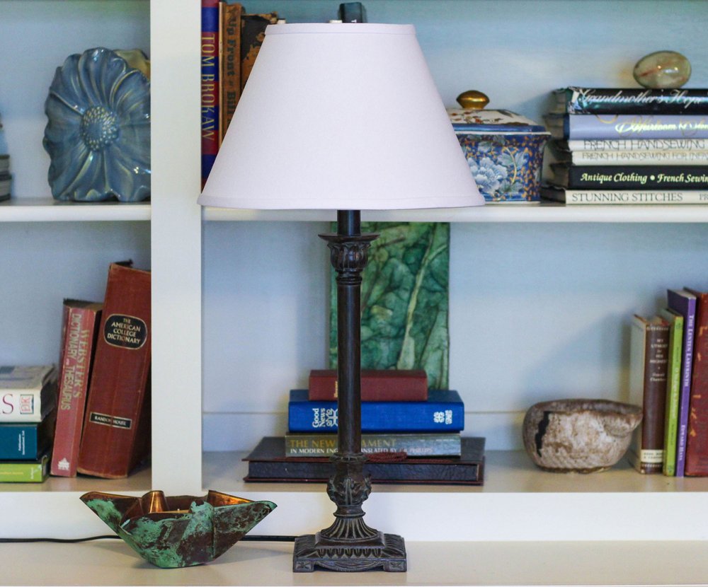 White No Slub Innsbruck Empire Lamp Shade