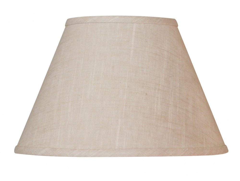 Light Yellow Linen Empire Lamp Shade