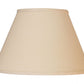 Beige Linen Empire Lamp Shade