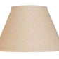 White Linen Empire Lamp Shade