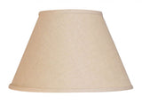 White Linen Empire Lamp Shade