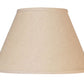 White Linen Empire Lamp Shade