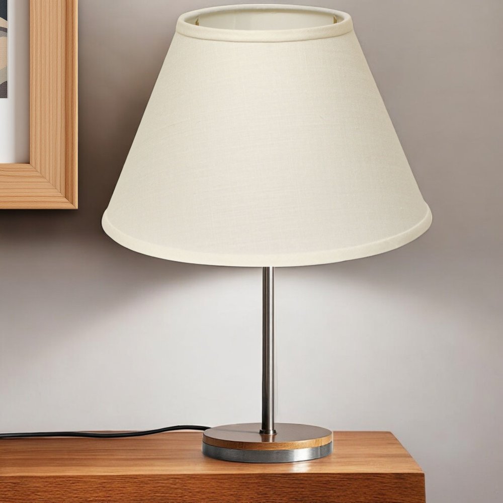 Dark Brown Linen Empire Lamp Shade