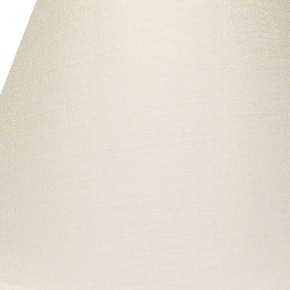 White Linen Empire Lamp Shade