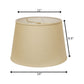 Beige Linen Empire Lamp Shade