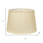 Ivory No Slub Innsbruck Empire Lamp Shade