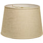 16" Light Wheat Rounded Empire Slanted Linen Lampshade