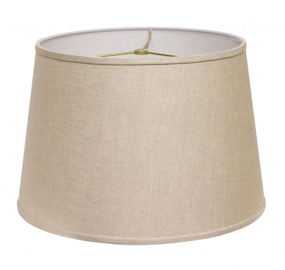 Dark Brown Linen Empire Lamp Shade