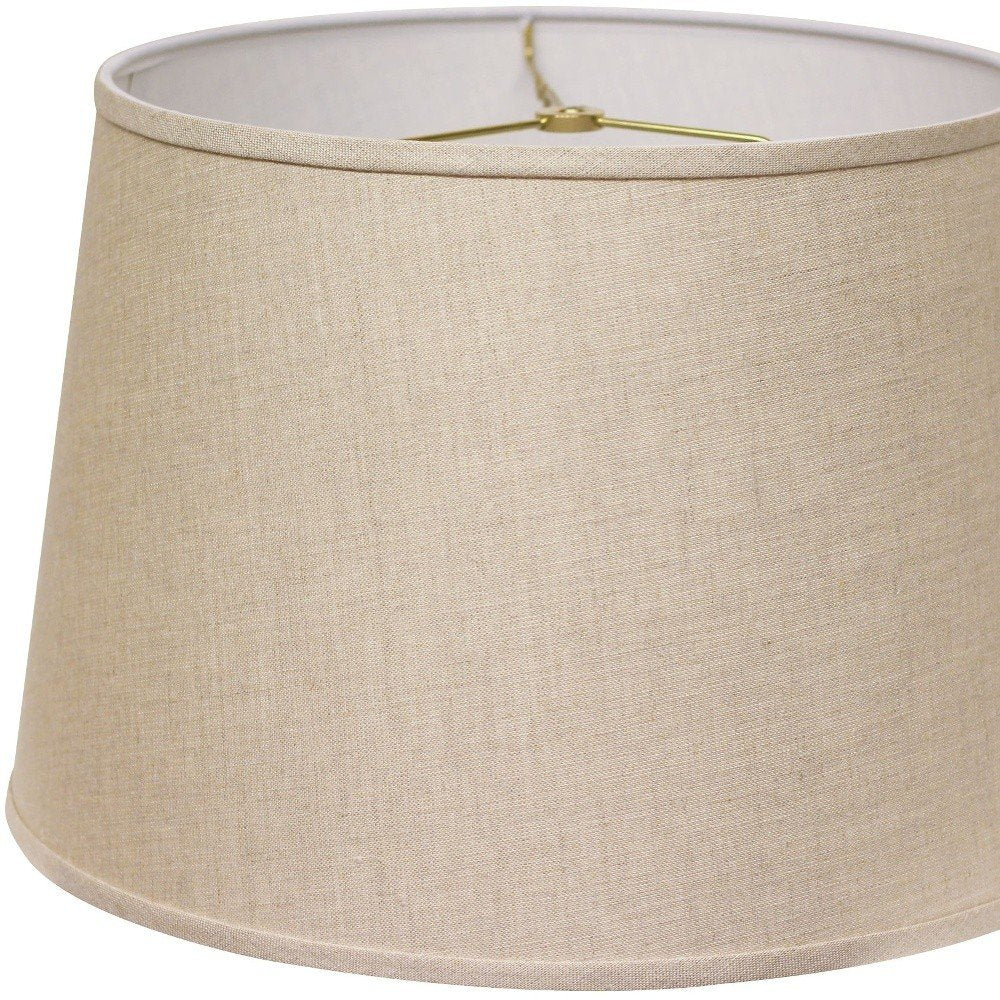 Dark Brown Linen Empire Lamp Shade