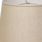 Dark Brown Linen Empire Lamp Shade