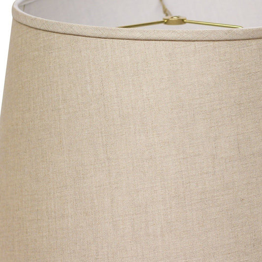 Dark Brown Linen Empire Lamp Shade