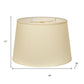 Ivory No Slub Innsbruck Empire Lamp Shade