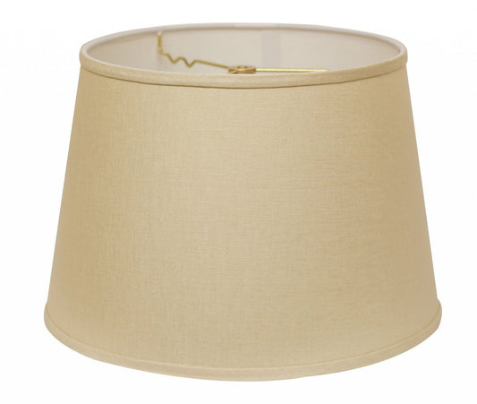 Beige Linen Empire Lamp Shade