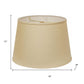 Beige Linen Empire Lamp Shade