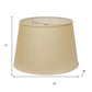 Beige Linen Empire Lamp Shade