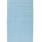 40" Light Blue Geometric Tiles Non Slip Bathtub Mat