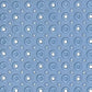 40" Blue Bubbles Non Slip Bathtub Mat