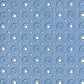 40" Blue Bubbles Non Slip Bathtub Mat