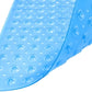 40" Translucent Blue Bubbles Non Slip Bathtub Mat